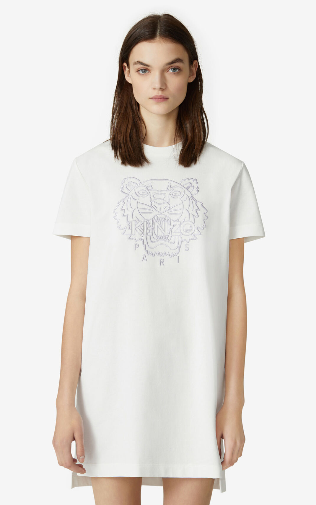 Vestido Kenzo Tiger t shirt Feminino - Branco | 046JWSPVU